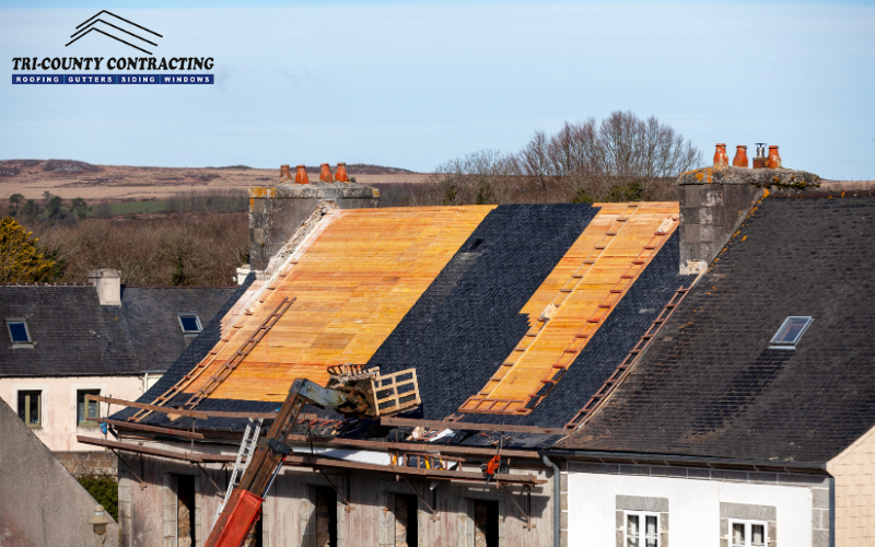 residential roof replacement in WI