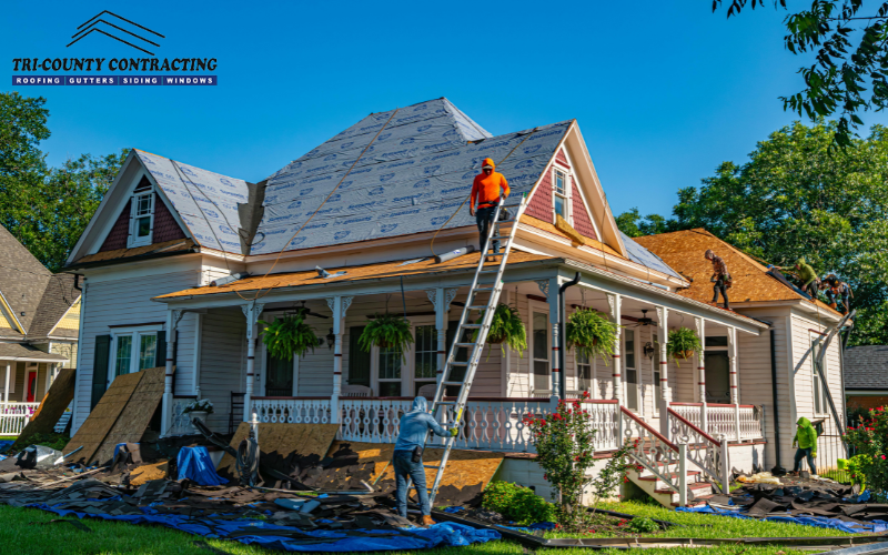 replacing a residential roof in WI