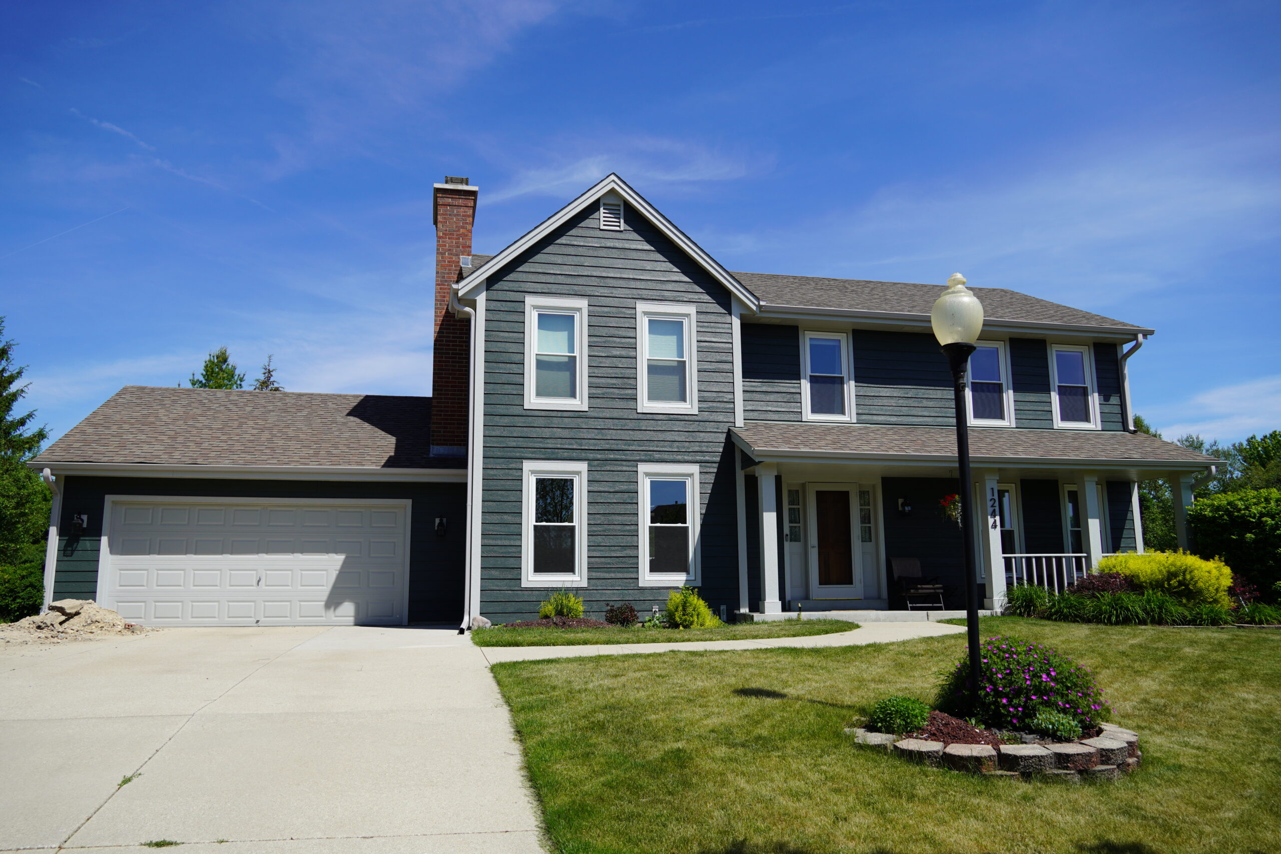 Mukwonago home after LP Smart Siding replacement