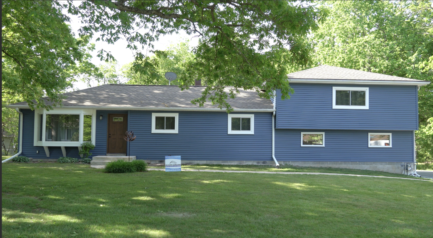 Franklin home with siding replacement