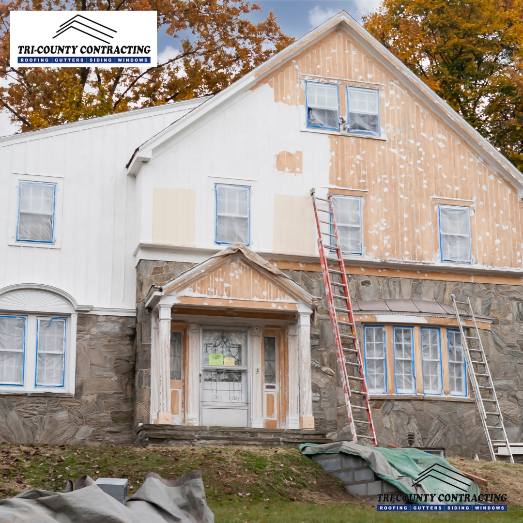 roof, gutters, siding, windows exterior remodeling